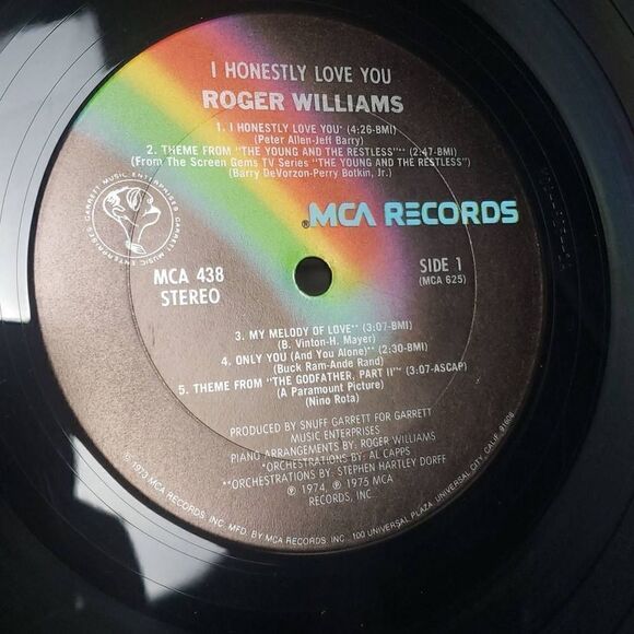 Roger Williams Vinyl Record - Picture 9 of 13